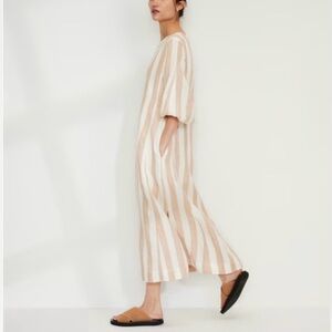 Everlane Striped Linen Dress